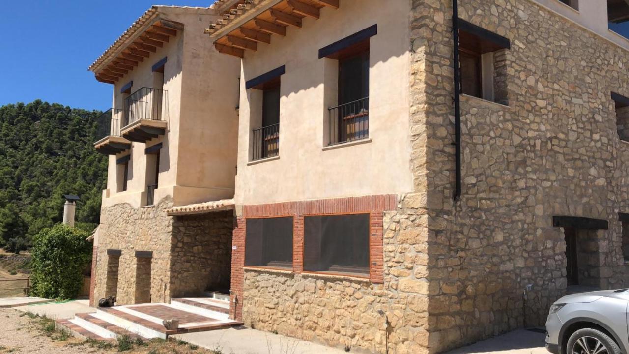 Masia Mas De La Creu Valderrobres Bagian luar foto