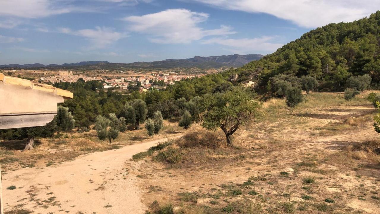 Masia Mas De La Creu Valderrobres Bagian luar foto