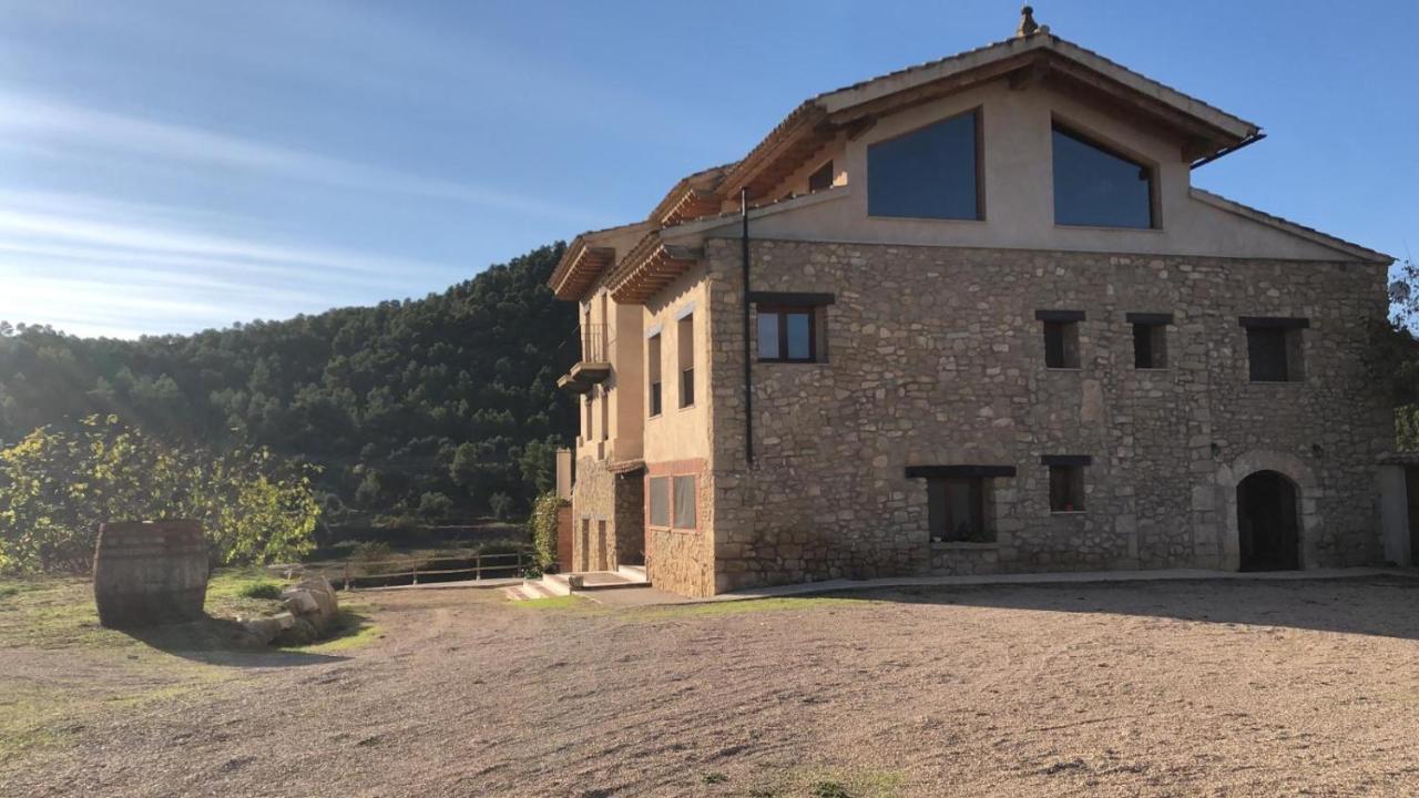 Masia Mas De La Creu Valderrobres Bagian luar foto