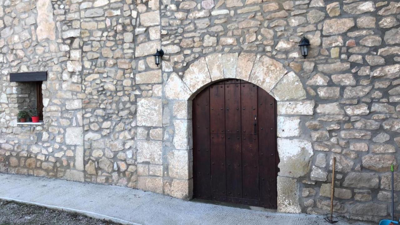 Masia Mas De La Creu Valderrobres Bagian luar foto